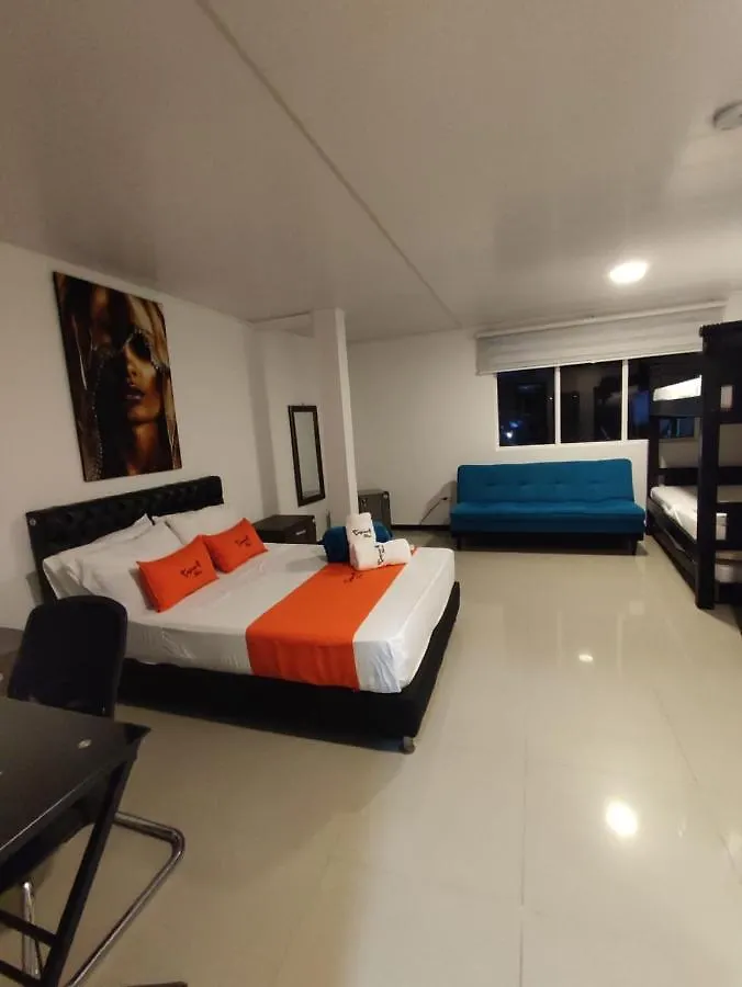Quarto em Acomodações Particulares Hotel Galyrod House San Andrés