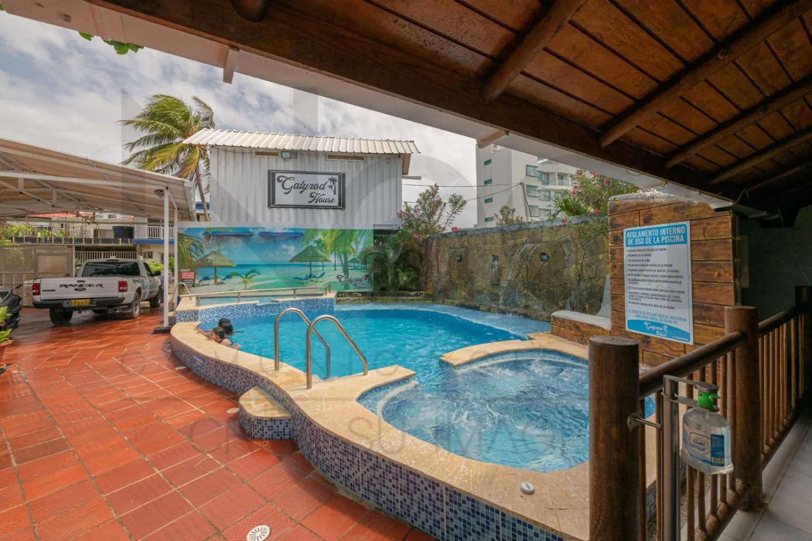 Hotel Galyrod House San Andrés Quarto em Acomodações Particulares